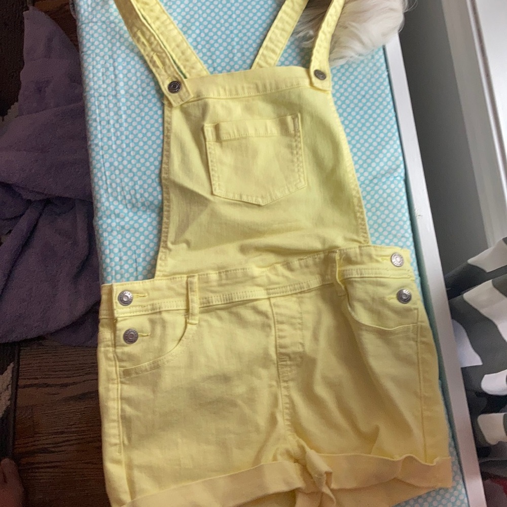 Yellow overalls